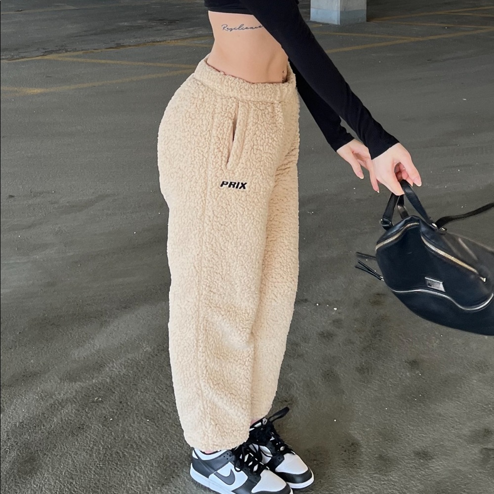 cream prix workshop sherpa pants